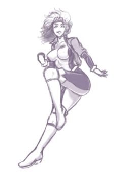Rogue sketch, might color it at some point, probably not though…