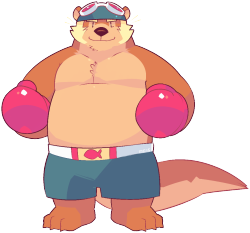 greenendorf:  A currently unnamed boxing otter. Not 100% sure