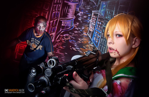 vandych:  cosplay High School of the Dead   ph vandych   support creation of a new cosplay is possible here    