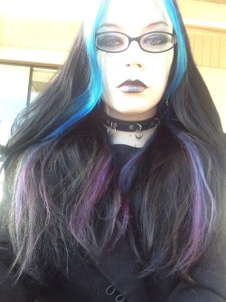 furiouskitten666:  Freshly dyed. Tried adding Manic Panic Hot