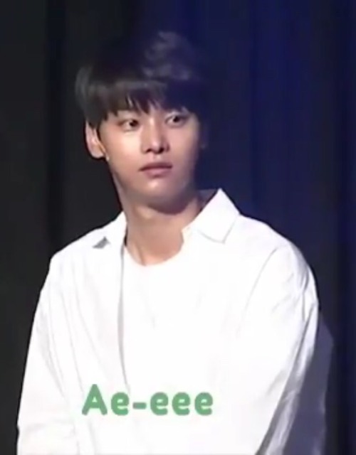 here’s hakyeon being shookt bcs that’s how i feel like after hearing Whisper