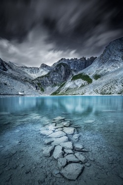 ponderation:  Lac des Beraudes by Pascale Marry  