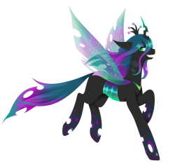 elrincondelpony:Rainbow Power Chrysalis by FuyusFox