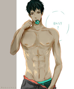 augichii:  Mmm Sousuke would make a great lover 