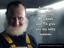 “Show me your Lady Bracknell and I’ll give you my salty seaman.”Submitted