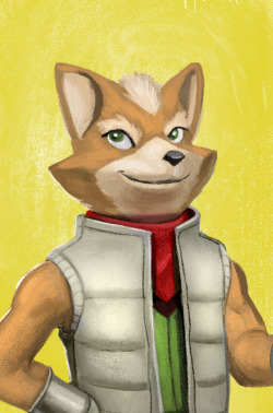 mexdragoon:  A Fox McCloud pic from his Star Fox Adventure design.