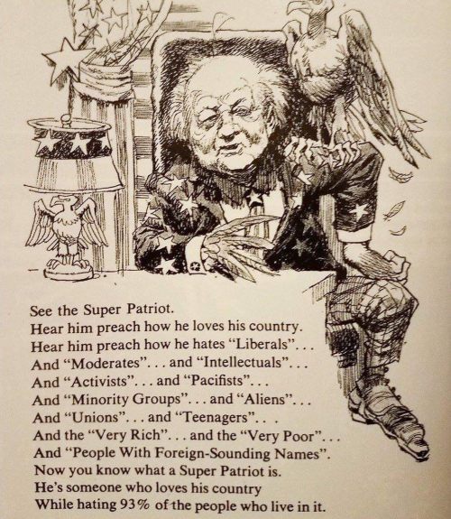 inlandwest:   The ‘Super Patriot’. From Mad Magazine, 1968