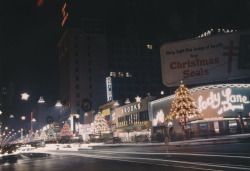 beguilinghollywood:  Hollywood Blvd. Lit Up Like A Christmas