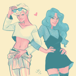 jmeemarie:sailor babes ! | redraw of this