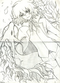 soumeki:  Another Freecell from me ;u; Sketch version and CG-ed.