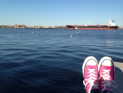 thejourneyofmyfeet:  I often forget that Boston is a costal city,