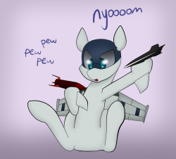 youobviouslyloveoctavia:  ask-pon3lectric:  a little Scramjet