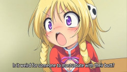  Of course not, adorable blonde loli.  Edit: Click the image,