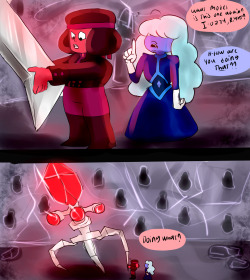 More for elasticitymudflap‘s Homeworld!au, this time Sapphire