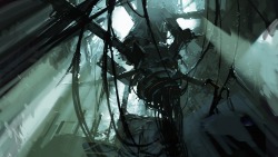 darlin-gal:  Original Portal 2 concept art Copyright Jeremey