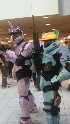 murderousart:  Met some MLP Spartans at ohayocon and i gave them