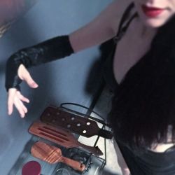 khunlatex:  goddesskiva:  Which #paddle will you get? #dominatrix