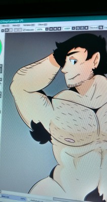 thecaptainteddy:  Playing with SAI and practicing anatomy and