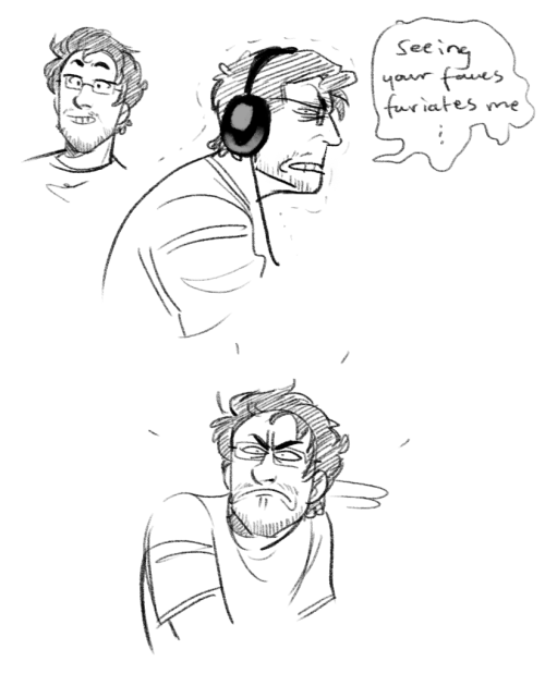 gorillaprutt:  i diid it, i stayed for the whole thing. it’s half past 4 am and it’s time for sleep… here’s some doodles i made during the stream. srsly though, good ref mark, you’re so sweet