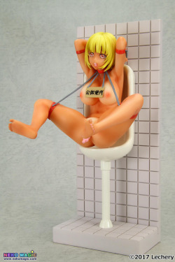 Hentai Public Toilet Akari Suntanned Version 1/7 PVC Sexy FigureThanks
