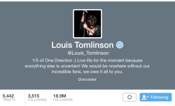 only-fuck-band-members:  Louis still has this as his bio. Reblog