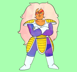 stevraybro:  Daily Doodle 4/7 - Jasper (Steven Universe) as a