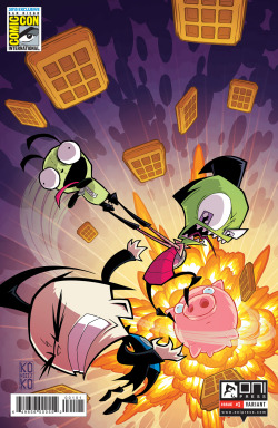 onipress:  Invader Zim #1 variant cover by bryankonietzko (Avatar: