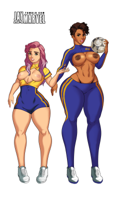 jay-marvel:Currently unnamed new characters from the rival school