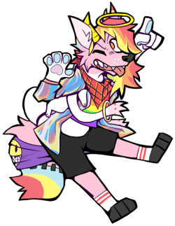 s0urisi:  Another commission !! Sparkledogs are also my life