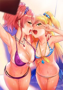 hentaiecchijpg:  Mika & Rika !-Admin Kira