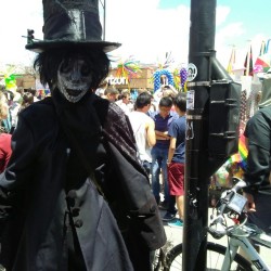 sharp-shot-efx:  The Babadook came out at Chicago Pride today