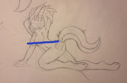 taboopony:  a preview to my work im my sketchbook with gender