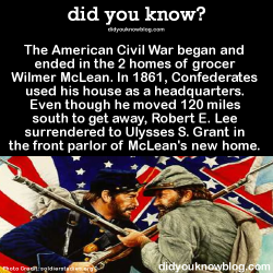 did-you-kno:  The American Civil War began and ended in the 2