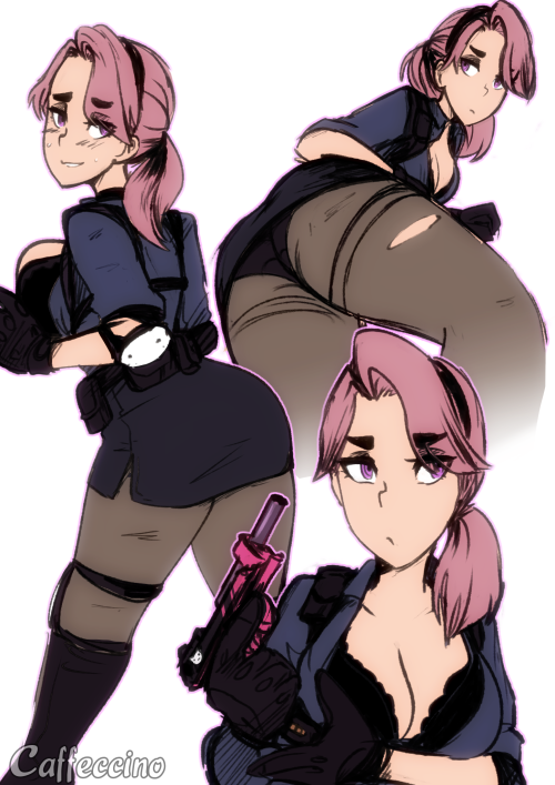 Doodling my bad cop from APBAPB is a cops and robbers game that