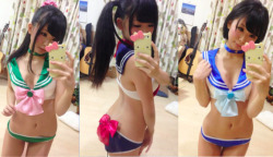 dirty-gamer-girls:  Source: 15 Mind-Numbingly Sexy Cosplay Selfies
