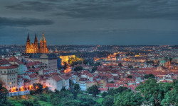 allthingseurope:  Prague Skyline (by David Šrom)