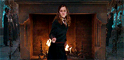 queengrimhildes-deactivated2014:  Hermione + Spells. 