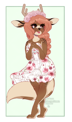 catlepetite: FullBody Commission~! Character belongs to   DandyBadger@FA 