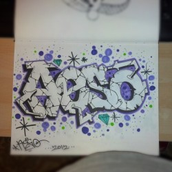 fatbombers:  #Art #aeso #Aeso #Graff #graffiti #graffcity #throwie