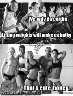 fitxbabe:  ahhah shout-out to all the girls who arent afraid