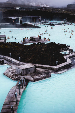 Blue Lagoon , Southern Iceland by Francesco Lacomino