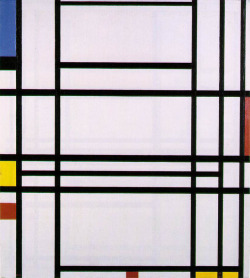 lonequixote: Piet Mondrian Composition No. 10 (via @lonequixote​)