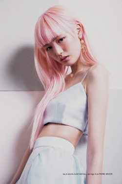 clubroyals:  driflloon:  fernanda ly by bonnie hansen for 1am