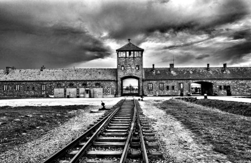 evilbuildingsblog:  The mother of Evil Buildings: Railroad tracks