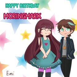 emichan252:TODAY IS VERY SPECIAL DAY! Moringmark ’s Birthday!