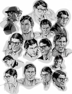 brianmichaelbendis:  Christopher Reeve as Clark Kent/Superman