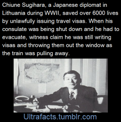 ultrafacts:When Sugihara’s widow Yukiko traveled to Jerusalem