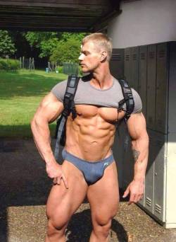 desertmuscledad:Oh yea. I mean hell yes!  What. Handsome boy.