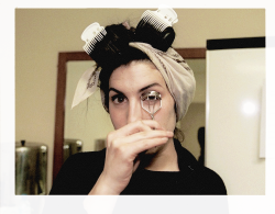 amyjdewinehouse: Amy Winehouse Backstage at Bush Hall photographed