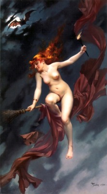 trulyvincent:Luis Ricardo Falero (Spanish, 1851 - 1896)